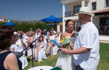 Hannah & Paul's Beach Front Wedding