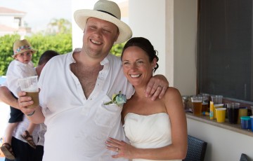 Hannah & Paul's Beach Front Wedding