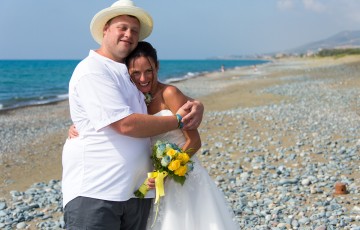 Hannah & Paul's Beach Front Wedding