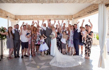 Helen & Alun's Wedding at Villa 413598