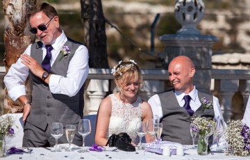 Helen & Alun's Wedding at Villa 413598