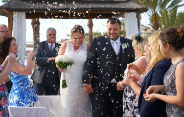James & Nicola's Wedding at the Pioneer Beach Hotel
