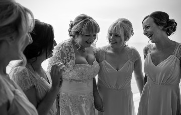 Kerry & Keith's Wedding at Beach Front Villa 391860