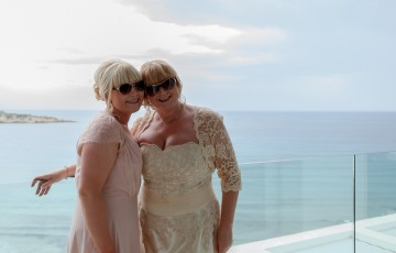 Kerry & Keith's Wedding at Beach Front Villa 391860
