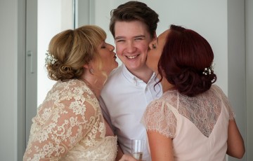 Kerry & Keith's Wedding at Beach Front Villa 391860