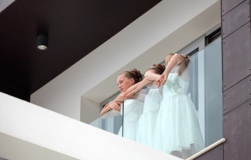 Kerry & Keith's Wedding at Beach Front Villa 391860