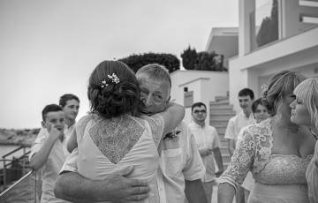 Kerry & Keith's Wedding at Beach Front Villa 391860
