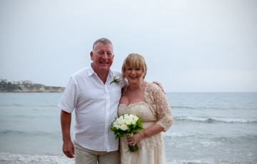Kerry & Keith's Wedding at Beach Front Villa 391860
