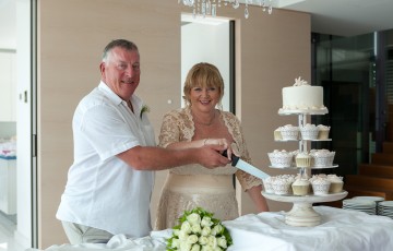 Kerry & Keith's Wedding at Beach Front Villa 391860