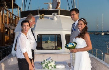 Kim & Lotta's Yacht Wedding
