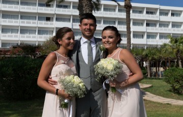 Louis & Liz'z Wedding at the Nissi Beach Hotel