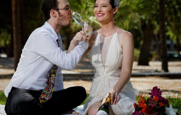 Mary & Itai's Wedding at Paphos Town Hall