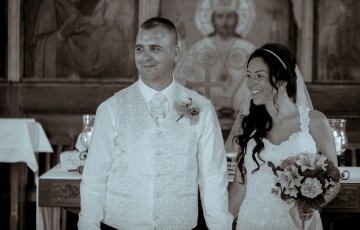 Melissa & Mark's Wedding at Ayia Kyriaki Church