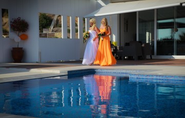 Mitch & Lorraine's Wedding at Villa 60363 in Coral Bay