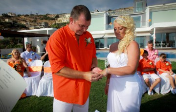 Mitch & Lorraine's Wedding at Villa 60363 in Coral Bay