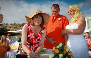 Mitch & Lorraine's Wedding at Villa 60363 in Coral Bay