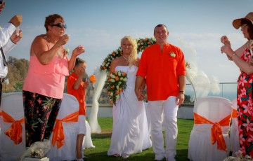 Mitch & Lorraine's Wedding at Villa 60363 in Coral Bay