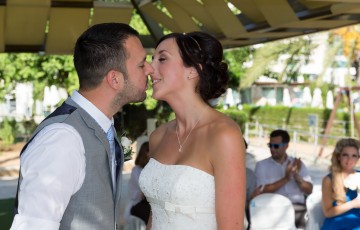 Nathan & Emma's wedding at the Athena Beach Hotel