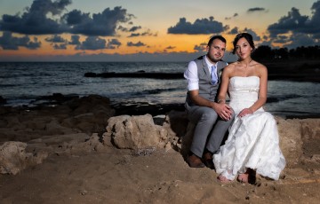 Nathan & Emma's wedding at the Athena Beach Hotel