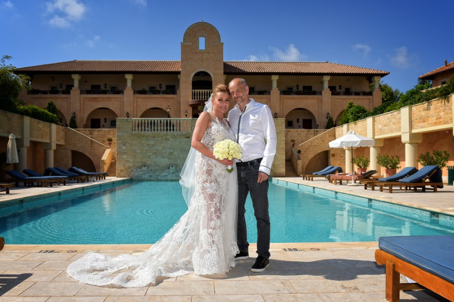Patricia & Luc Wedding at the Elysium Hotel & Aphrodites' Rock
