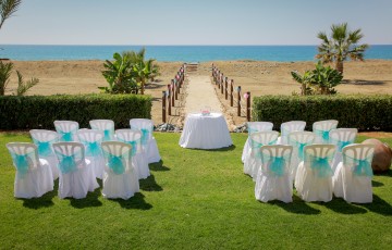 Rebecca & Daniel's Beach front Wedding at Villa 382 in Argaka