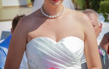 Rebecca & Daniel's Beach front Wedding at Villa 382 in Argaka