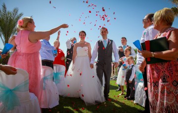 Rebecca & Daniel's Beach front Wedding at Villa 382 in Argaka