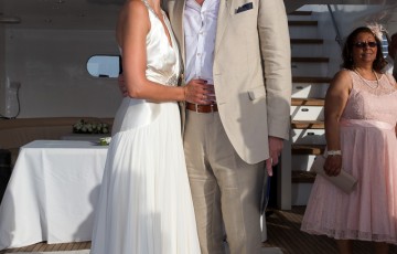 Rob & Di's Wedding on the Sea Star Yacht