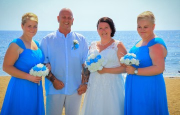 Rob & Kassie's Wedding at the Louis Ledra Beach Hotel