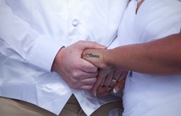 Rose & Steve's Beach Wedding at Aphrodite's Rock