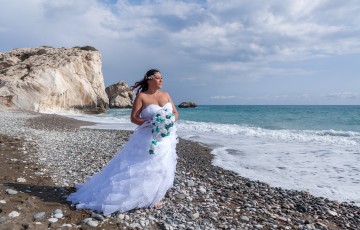Rose & Steve's Beach Wedding at Aphrodite's Rock