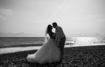Rose & Steve's Beach Wedding at Aphrodite's Rock