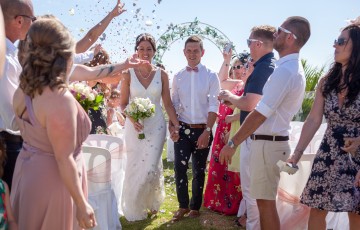 Samantha & Stuart's Wedding at Villa 60363 in Coral Bay