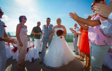 Scott & Gail's Wedding at Villa 58889 in Coral Bay