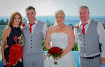 Scott & Gail's Wedding at Villa 58889 in Coral Bay