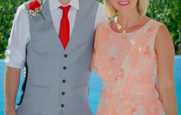 Scott & Gail's Wedding at Villa 58889 in Coral Bay