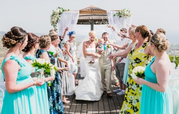 Stacey & Christopher's Wedding at Villa 14709 in Pegia