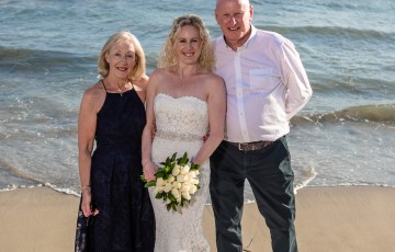 Stephen & Kezia's Wedding at Beachfront Villa 391860