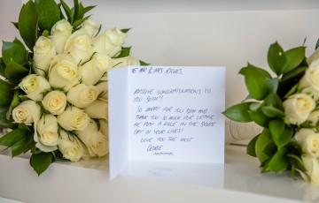 Thomas & Danielle's Beachfront Wedding at Villa 391860 in Coral Bay