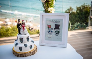 Thomas & Danielle's Beachfront Wedding at Villa 391860 in Coral Bay