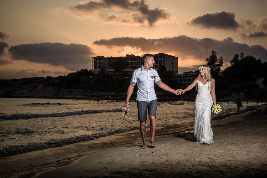Thomas & Danielle's Beachfront Wedding at Villa 391860 in Coral Bay