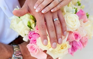 Thomas & Sally's Wedding at Villa 60363 in Coral Bay
