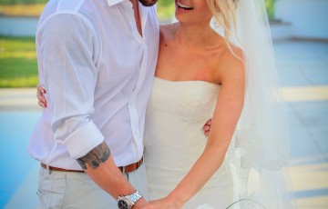 Thomas & Sally's Wedding at Villa 60363 in Coral Bay