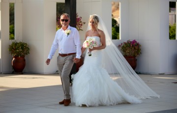 Thomas & Sally's Wedding at Villa 60363 in Coral Bay