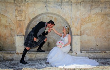 Tommy & Michelle's Wedding at Peyia Town Hall