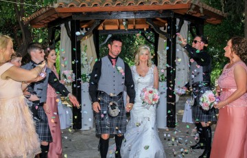 Tommy & Michelle's Wedding at Peyia Town Hall