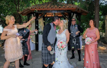 Tommy & Michelle's Wedding at Peyia Town Hall