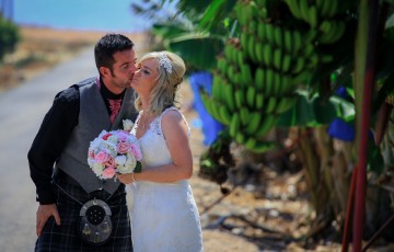 Tommy & Michelle's Wedding at Peyia Town Hall