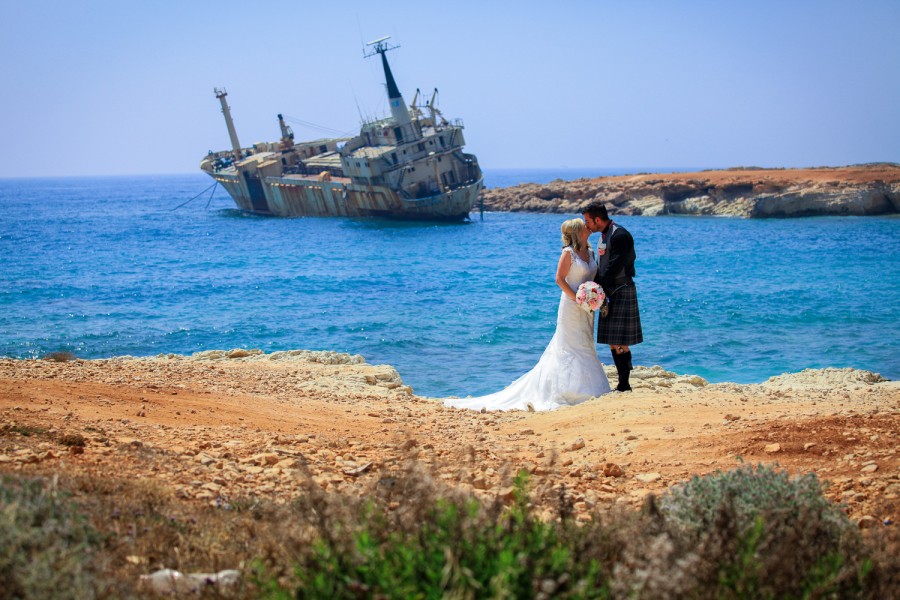 Tommy & Michelle's Wedding at Peyia Town Hall