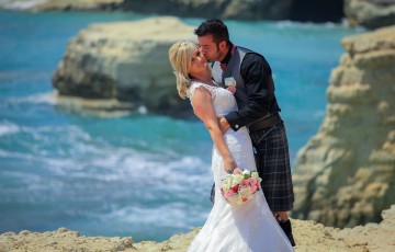 Tommy & Michelle's Wedding at Peyia Town Hall